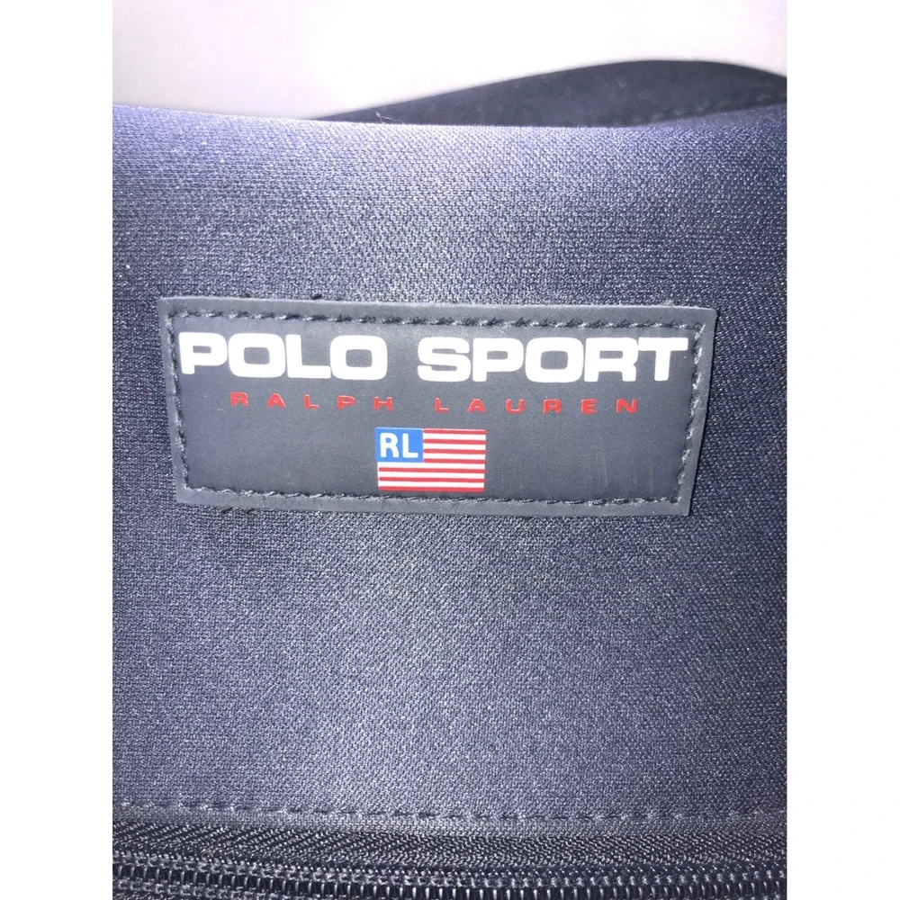 Polo Sport Ralph Lauren Navy Blue Duffle Bag Gym Travel Weekend Carryall